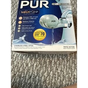 Pur Maxion Technology Ultimate Easy Click Triple Action Water Filtration System